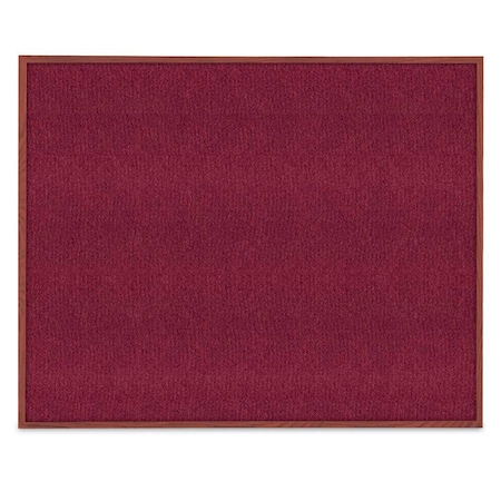 United Visual Products Sliding Door Indoor Enclosed Corkboard, 6 UV9002ACS-BLACK-SURF